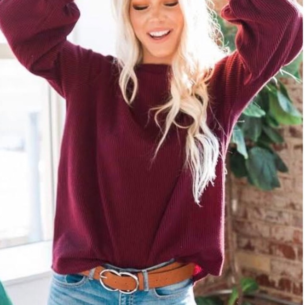 Zara mockneck sweater